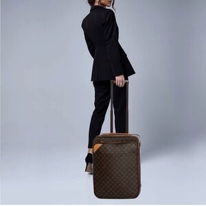 Louis Vuitton Monogram Canvas Business Pegase Legere 55 Luggage